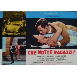 Che notte ragazzi (fotobusta set of 8)