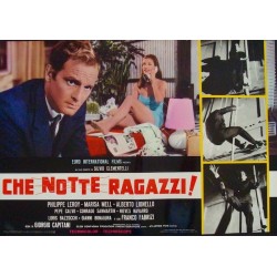 Che notte ragazzi (fotobusta set of 8)