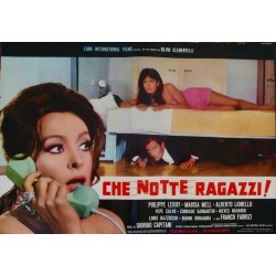 Che notte ragazzi (fotobusta set of 8)