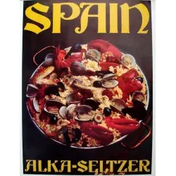 Alka-Seltzer 1968 advertising poster set - illustraction Gallery