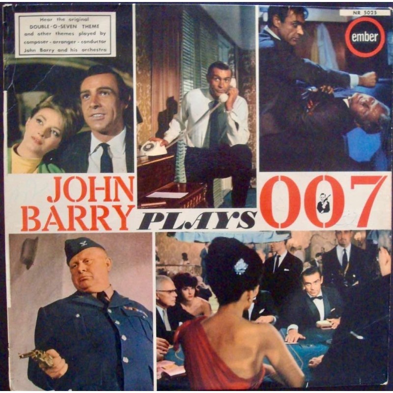 John Barry Plays 007 LP
