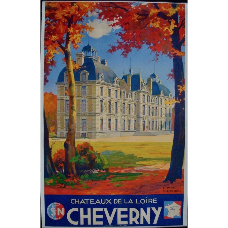 Cheverny - Chateau de la Loire (1946 - LB)