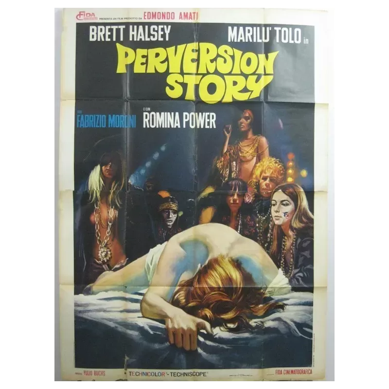 Perversion Story (Murder By Music) Italian movie Poster - Illustraction Gallery