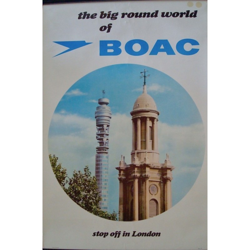 BOAC The Big World - London (1963)