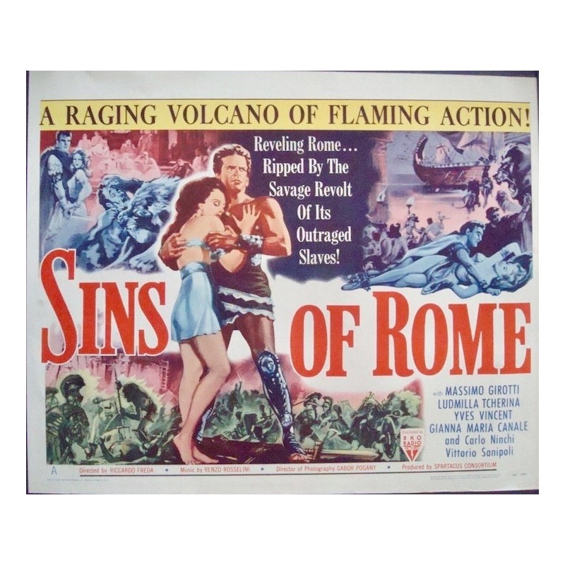Sins Of Rome (half sheet)