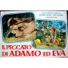 The Sin of Adam and Eve Italian fotobusta movie poster - Illustraction Gallery