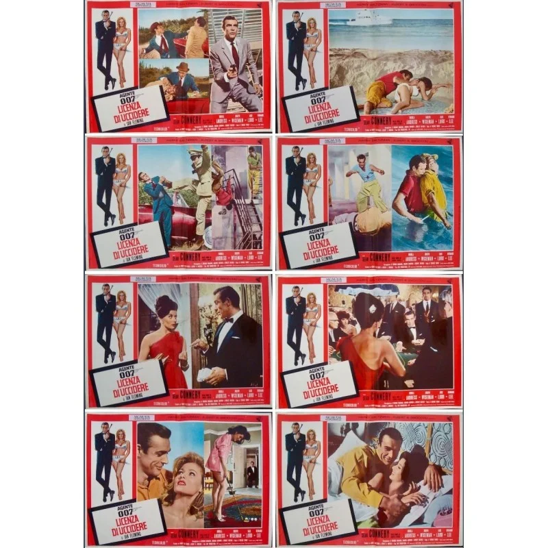 Dr. No (R71 fotobusta set of 8)
