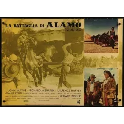 The Alamo Italian movie poster set - Illustraction Gallery