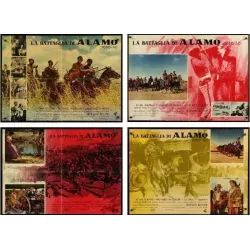 The Alamo Italian movie poster set - Illustraction Gallery