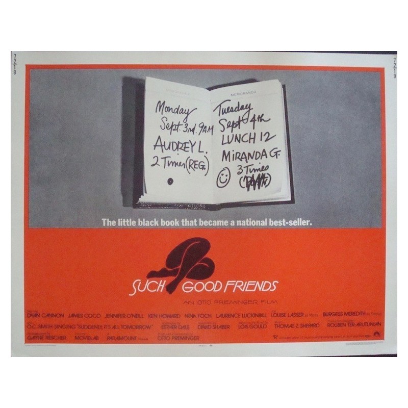 Such Good Friends (half sheet)