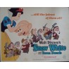 Snow White and the Seven Dwarfs (half sheet R67)