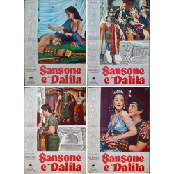 Samson And Delilah (fotobusta set of 12)