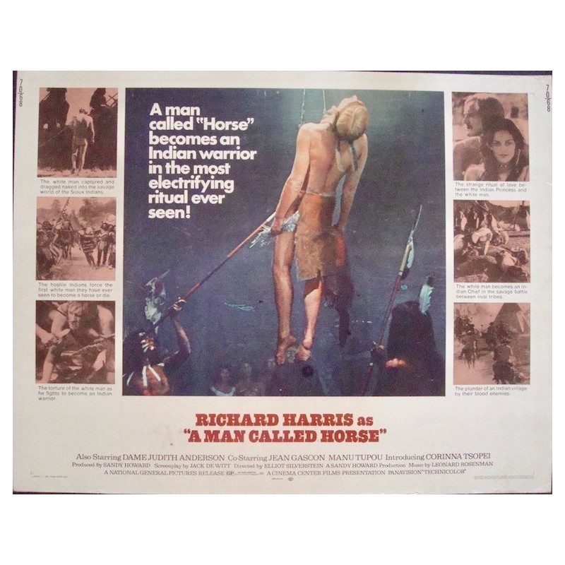 A Man Called Horse Half Sheet Movie Poster Illustraction Gallery