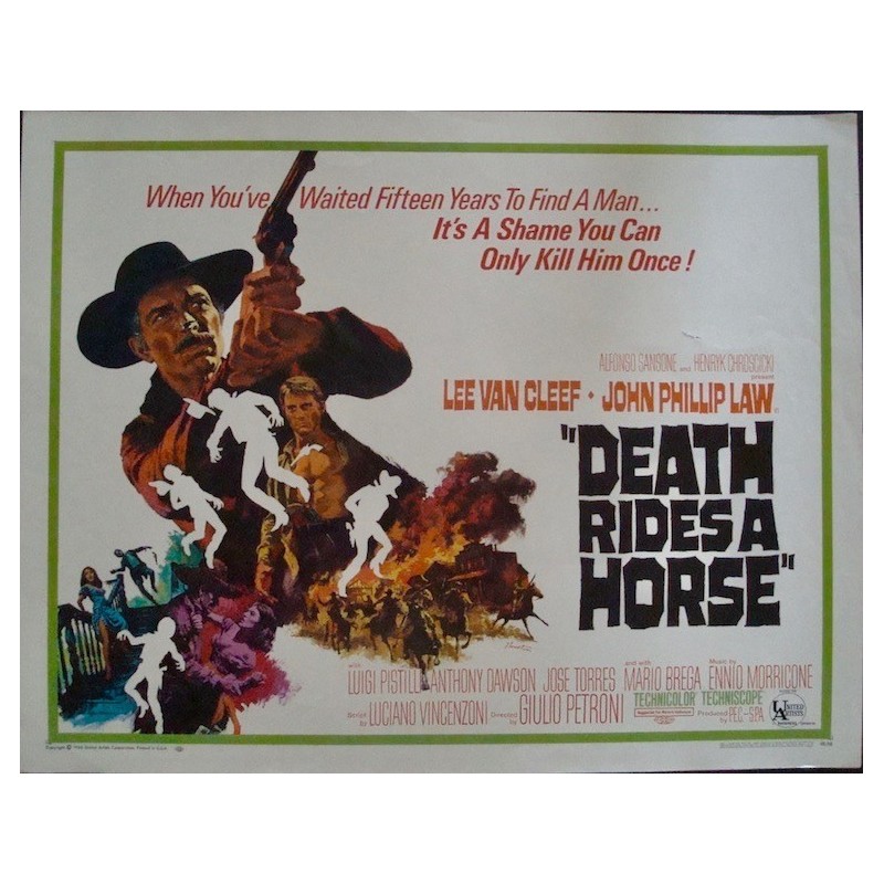 Death Rides A Horse (half sheet)