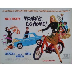 Monkeys Go Home (half sheet)