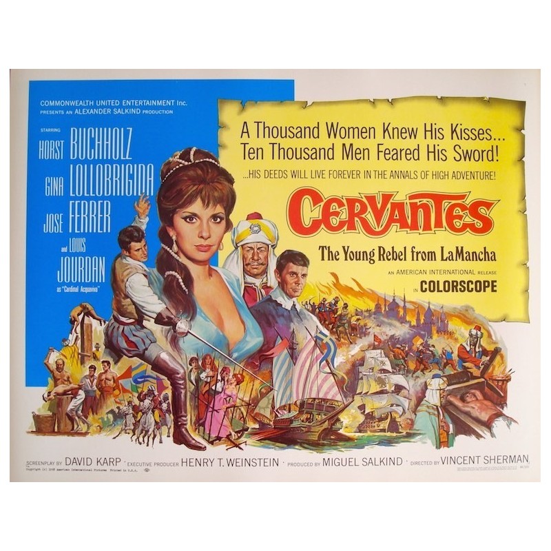 Cervantes (half sheet)