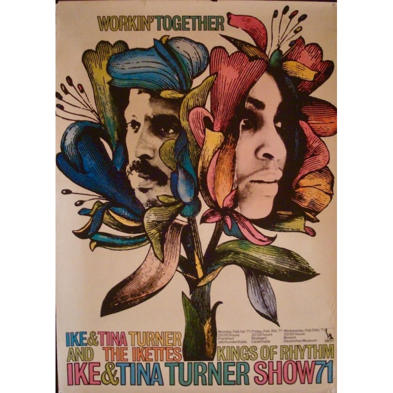 Ike and Tina Turner - German tour 1971