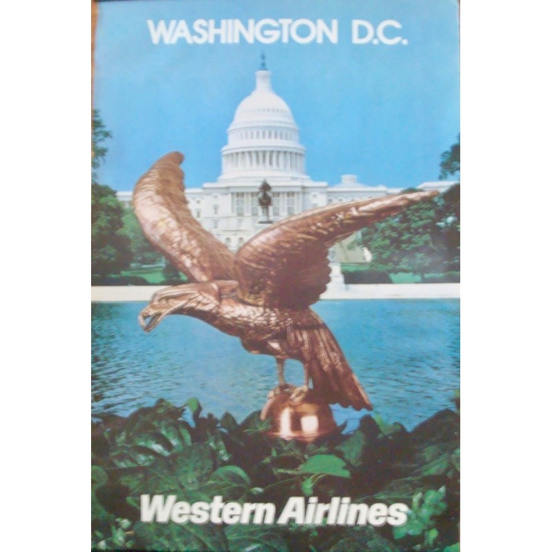 Western Airlines Washington DC (1978)
