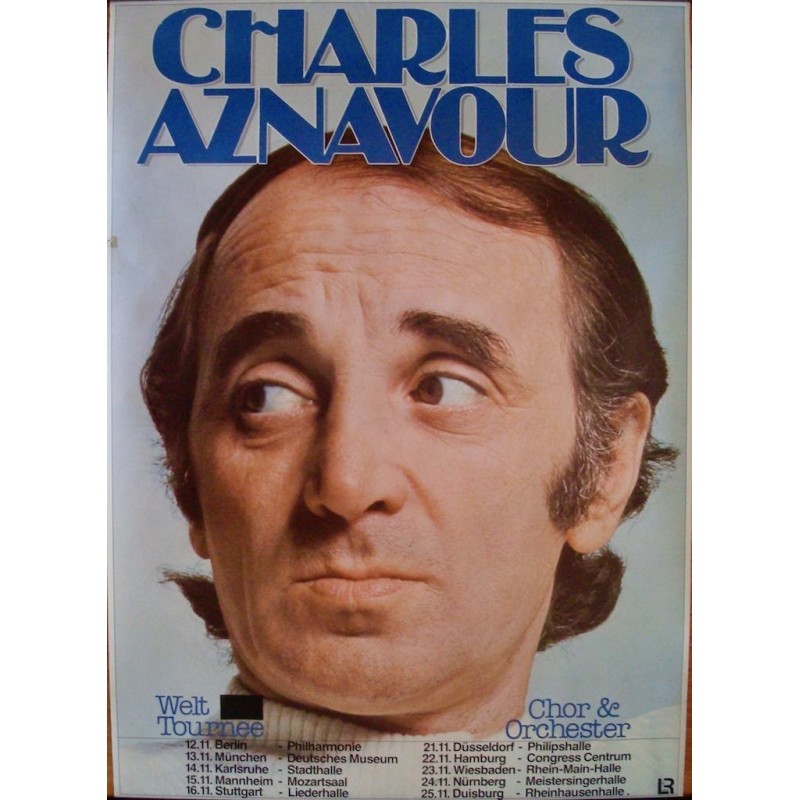 Charles Aznavour - German Tour 1976