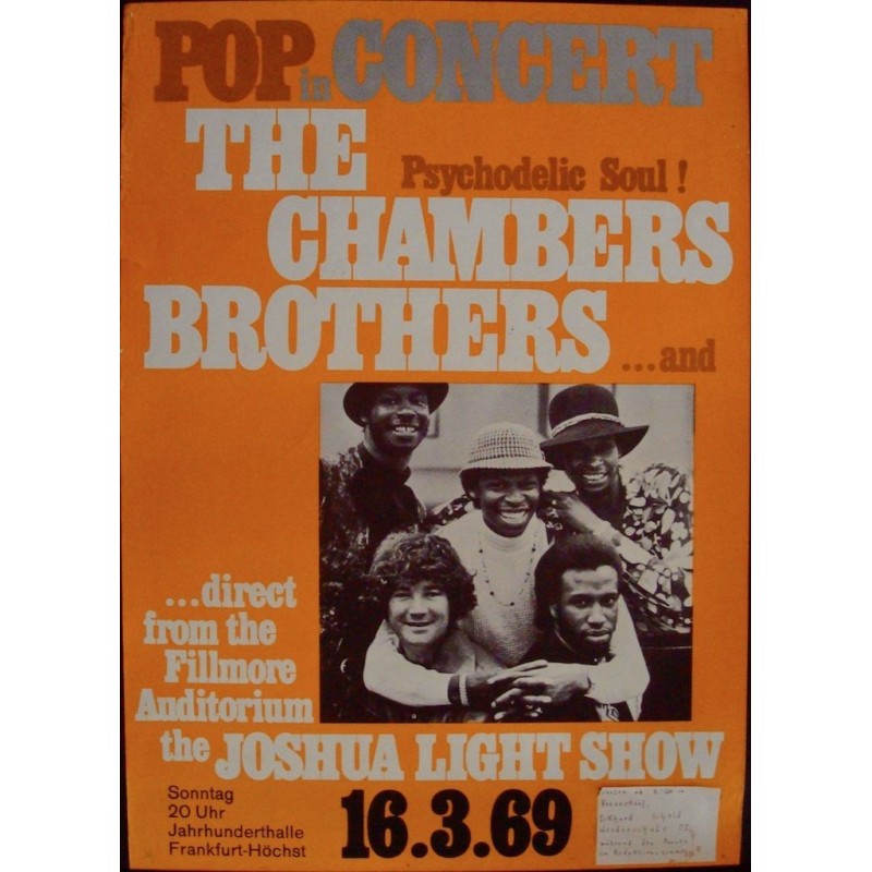 Chambers Brothers - Frankfurt 1969