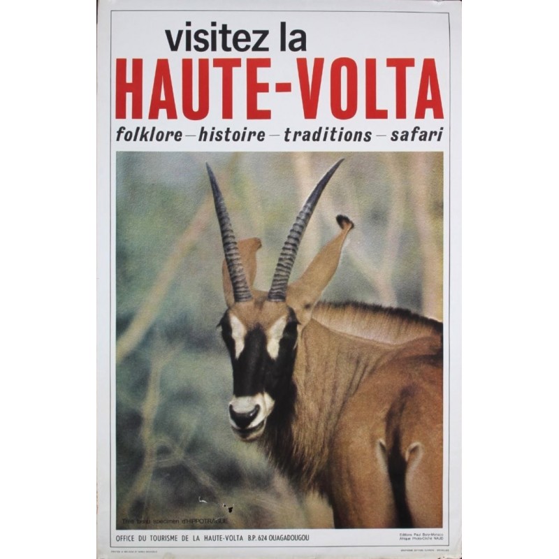 Haute Volta: Oryx (1968)