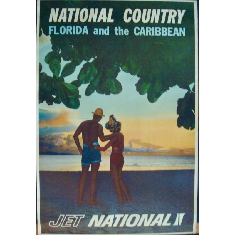 National Country Airlines - Florida and Caribbean (1948)