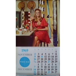 Pan Am Cargo Calendar 1969