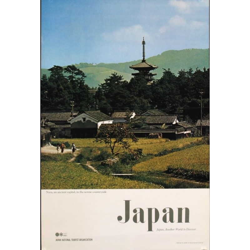 Japan: Nara countryside (1972)