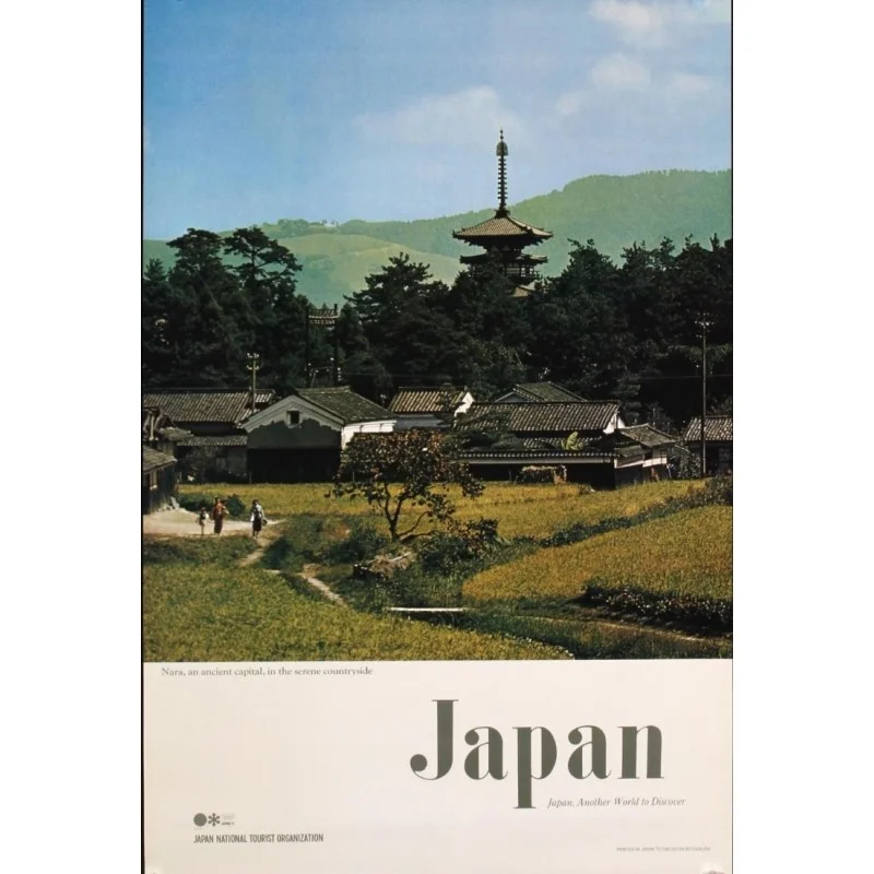 Japan: Nara countryside (1972)