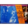 Le vice et la vertu (Vice And Virtue) Italian fotobusta movie poster set - Illustraction Gallery