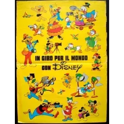 Walt Disney's Wonderful World Of Color Italian fotobusta movie poster - illustraction Gallery