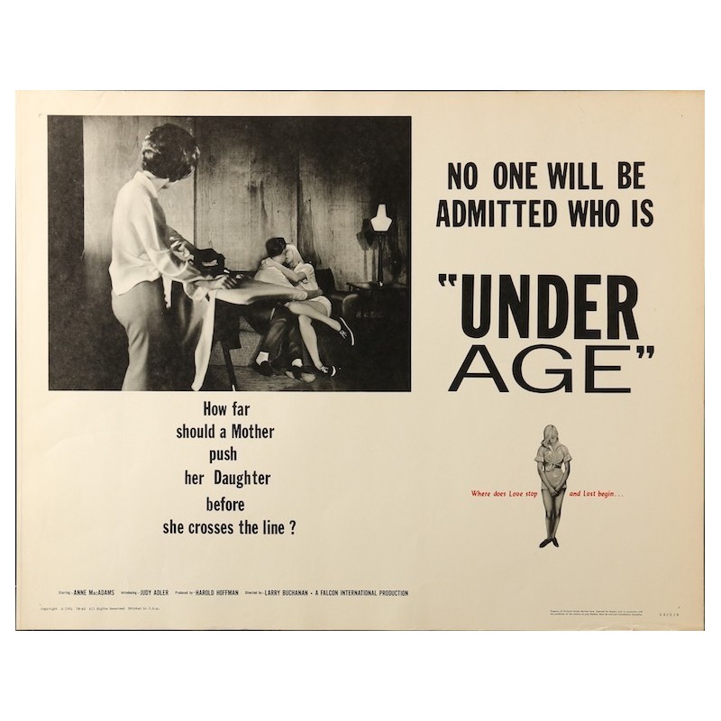 Under Age (half sheet)