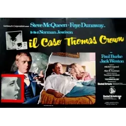 The Thomas Crown Affair Italian fotobusta movie poster - Illustraction Gallery