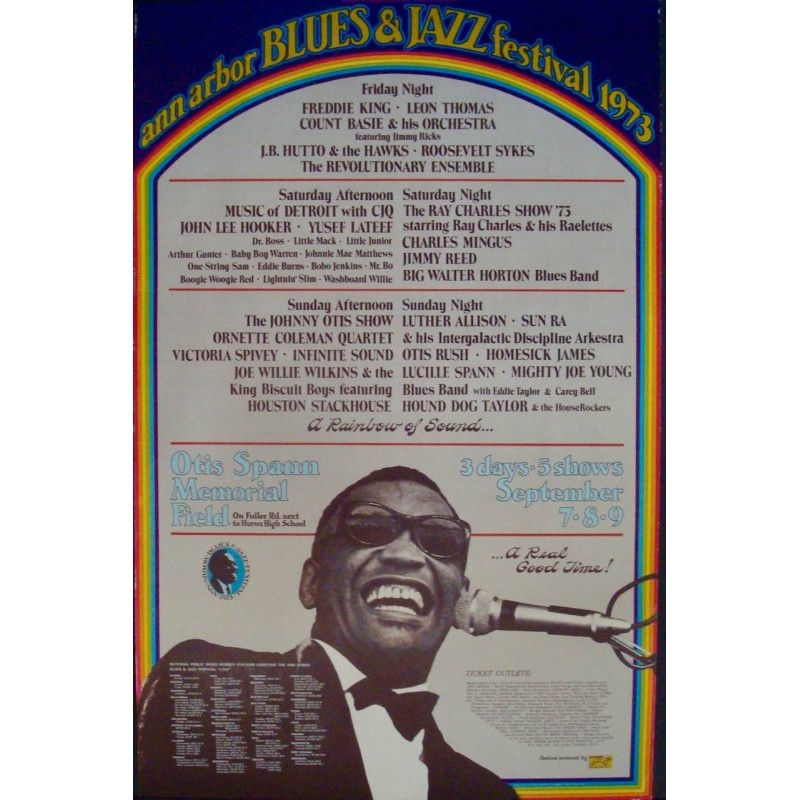 Ann Arbor Jazz and Blues festival 1973