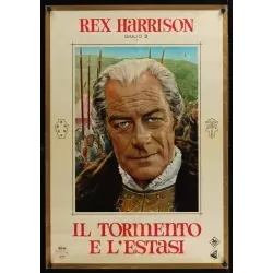 The Agony and The Ecstasy Italian movie poster - Illustraction Gallery