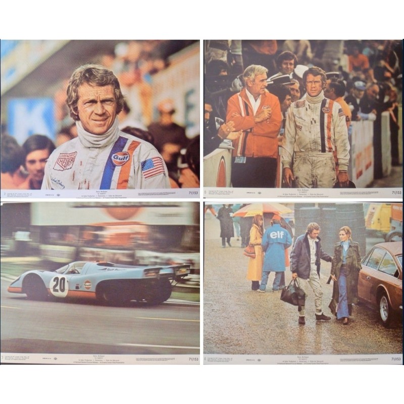 Le Mans (Lobby Card small set of 4)