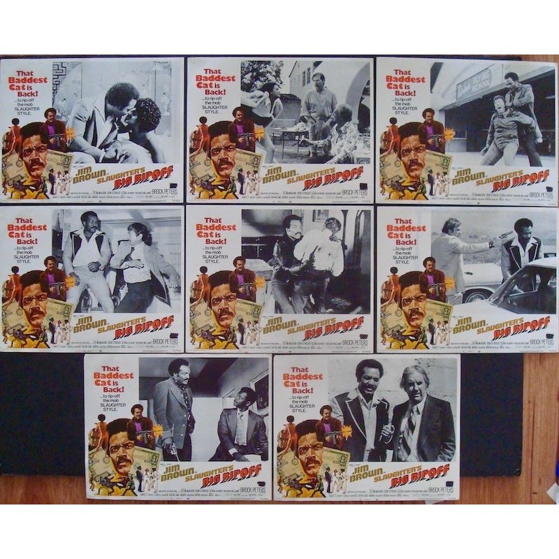 Slaughter's Big Rip Off (Lobby Cards set of 8)