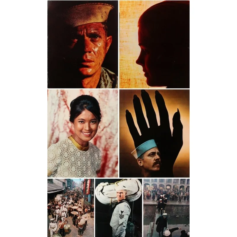 Sand Pebbles (Jumbo Lobby Cards set of 16)