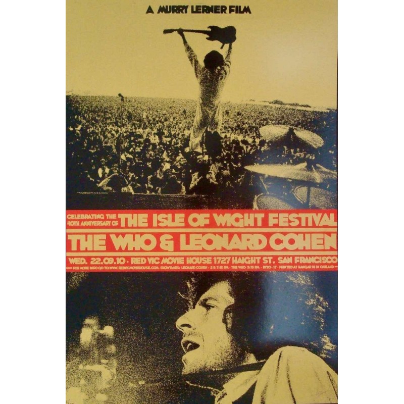Who and Leonard Cohen - Isle Of Wight 1970 (R2011)
