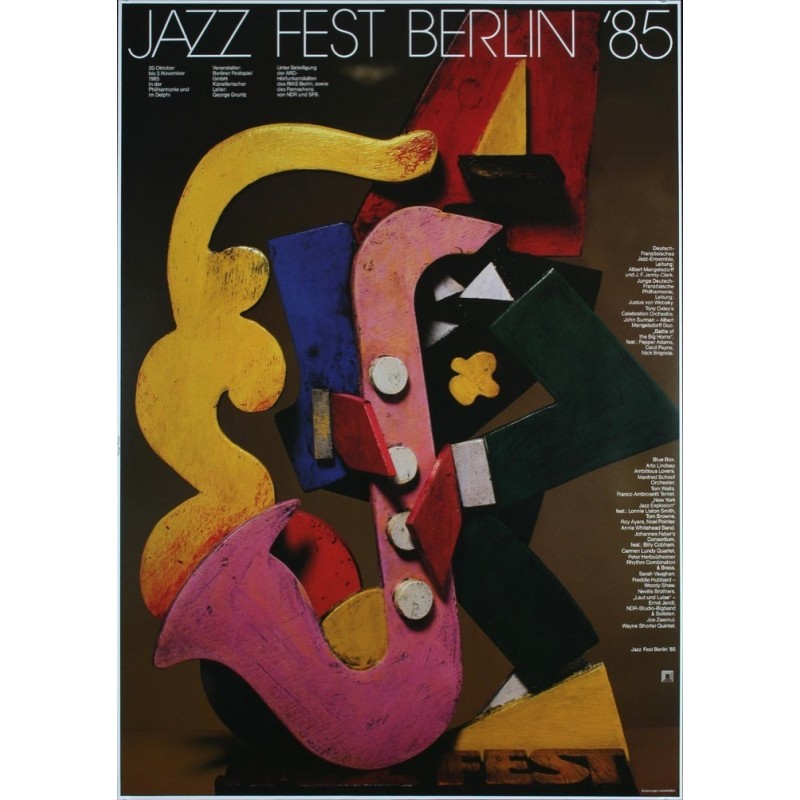 Berlin Jazz Festival 1985 (A0)