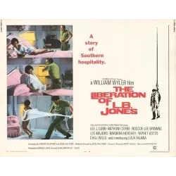 The Liberation Of L.B. Jones half sheet movie poster - illustraction Gallery