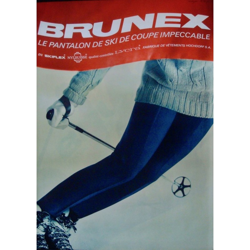 Brunex ski clothing (1965)