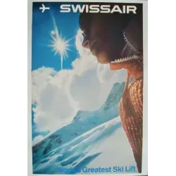 Swissair World's Greatest Ski Lift (1969 - LB)