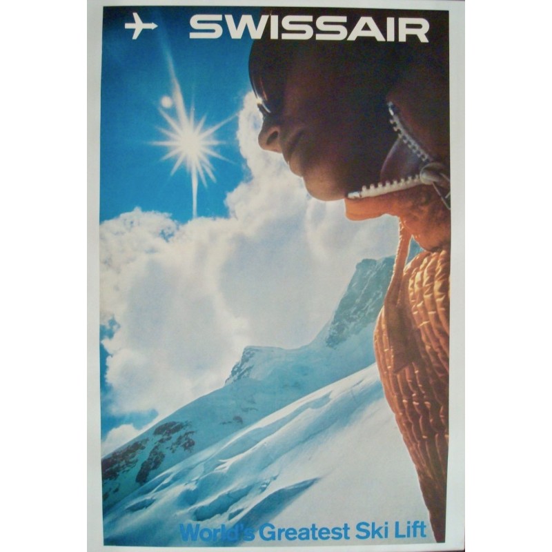Swissair World's Greatest Ski Lift (1969 - LB)