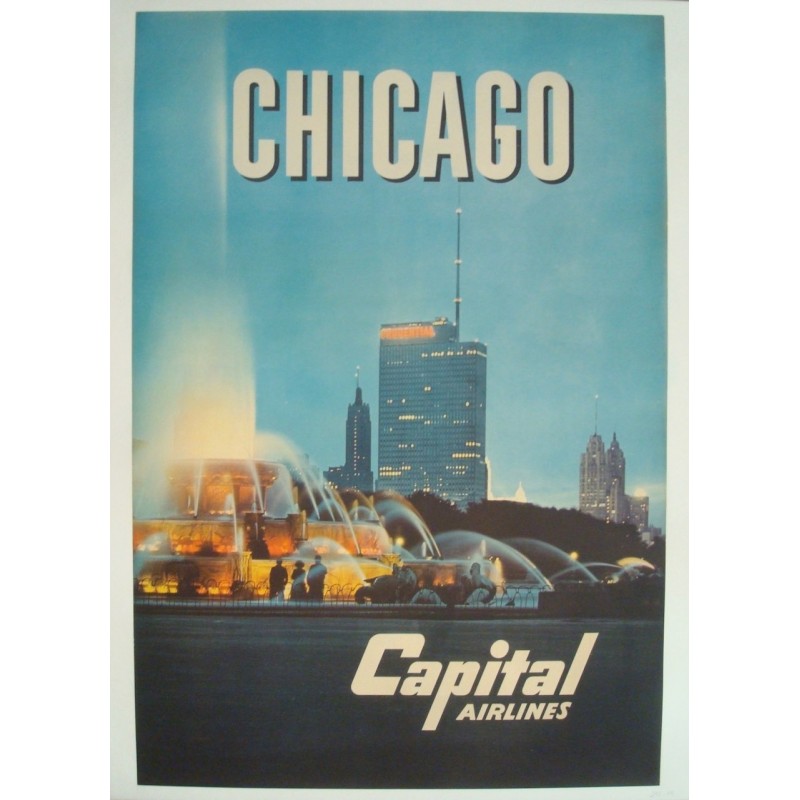 Capital Airlines Chicago (1958 - LB)