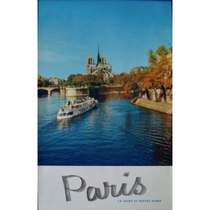 France: Paris la Seine et Notre-Dame (1960)
