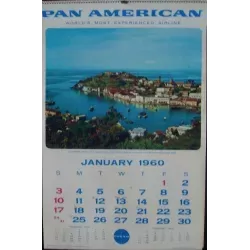 Pan Am Calendar (1960 small)