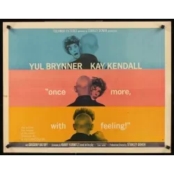 Once More With Feeling half sheet movie poster - Illustraction Gallery
