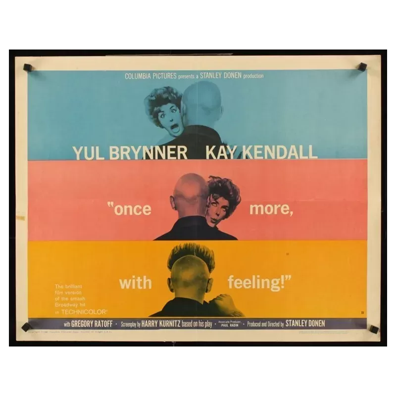 Once More With Feeling half sheet movie poster - Illustraction Gallery
