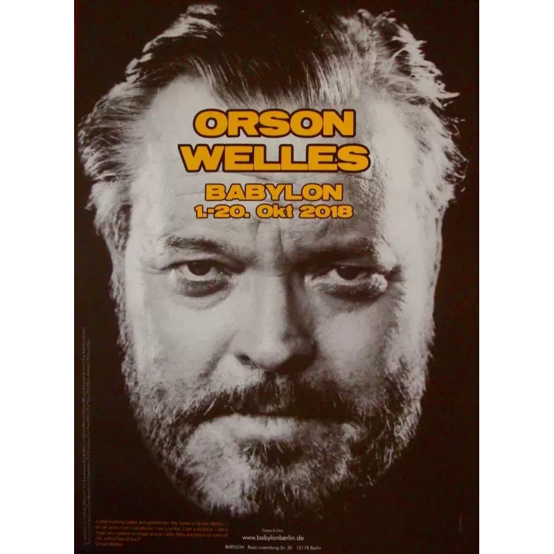Orson Welles Festival (German)